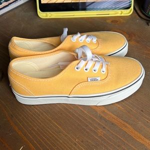 Yellow/Gold Vans